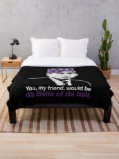Prison Mike - Da Belle of Da Ball Throw Blanket