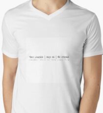 'Good Grace' lyrics inspired V-Neck T-Shirt