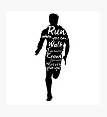 The Runner Photographic Print