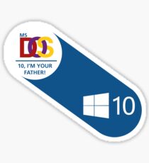 Windows' origins Sticker
