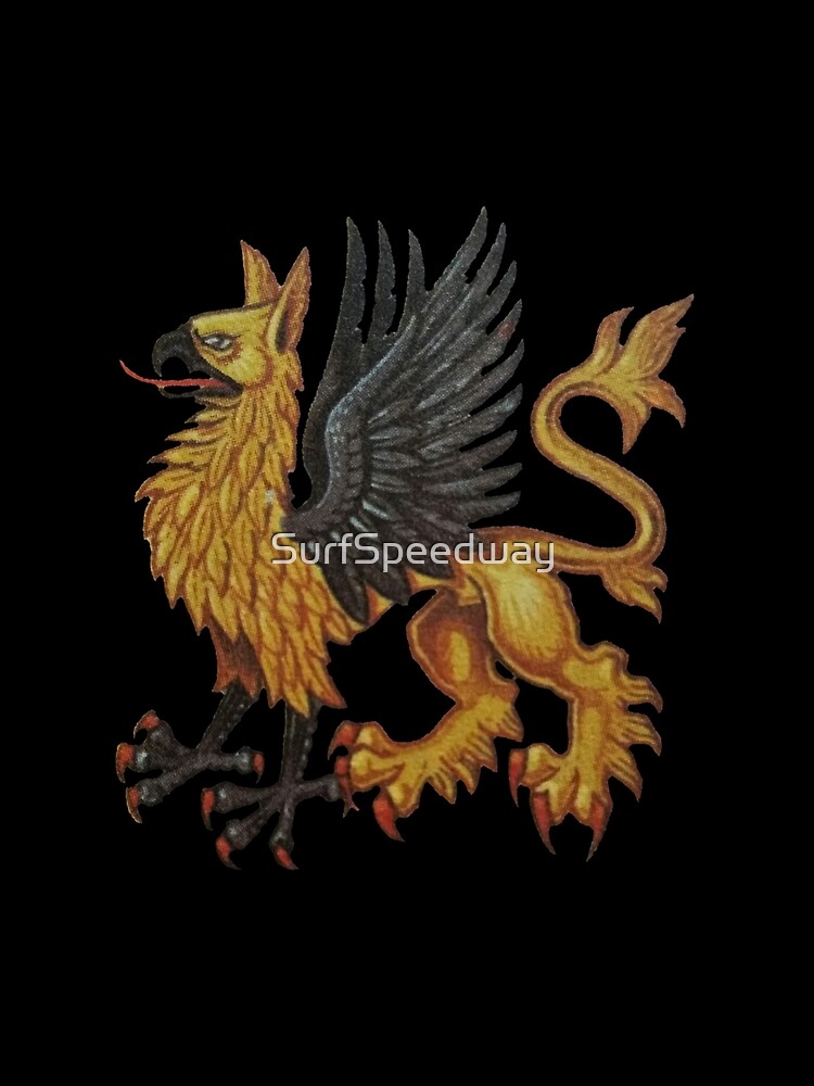 Golden Griffin T Shirt By Surfspeedway Redbubble