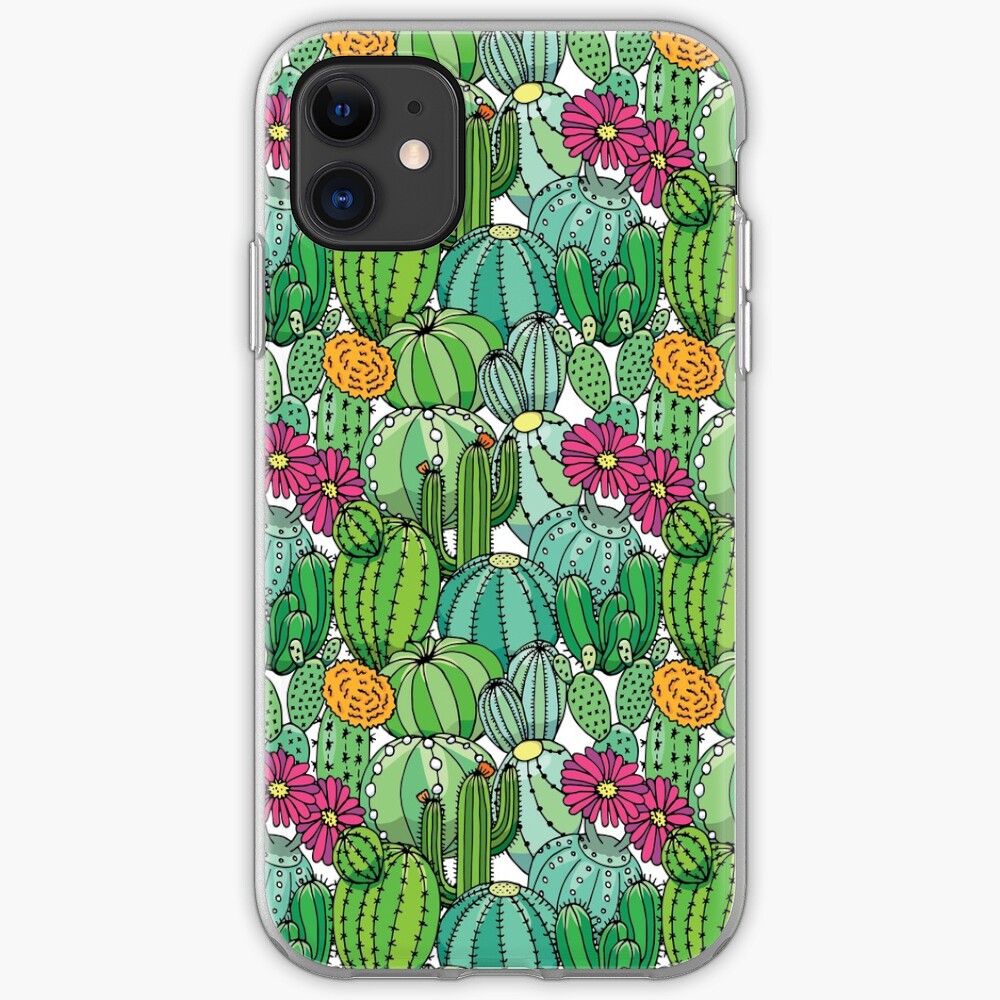 "Cacti pattern" iPhone Case & Cover by sobakapavlova Redbubble