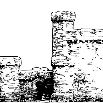 Artwork thumbnail, Tower of Refuge Castle Isle of Man by tribbledesign