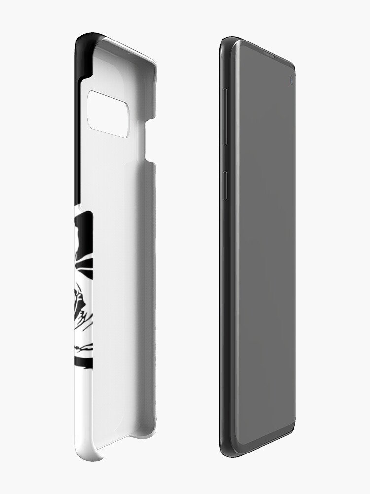 Alternate view of Black and White Vector Astronaut Ed White's Spacewalk Case & Skin for Samsung Galaxy