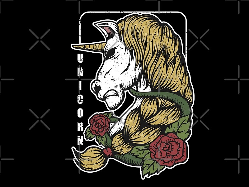 "Punk Rock Unicorn" by borderland Redbubble