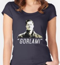 "GORLAMI" Women's Fitted Scoop T-Shirt