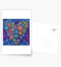 Postales Love Rocks Mandala Stone Collection por Elspeth McLean