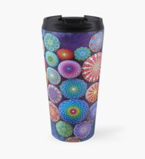 Liebe Felsen Mandala Stone Collection von Elspeth McLean Thermobecher
