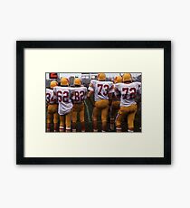 Something for the Girls Who Like Sports Framed Print