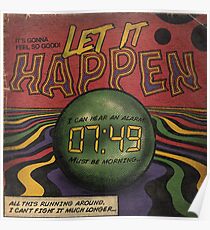 Let it Happen - Tame Impala Poster