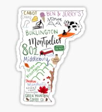 Vermont State Highlights 2 Sticker
