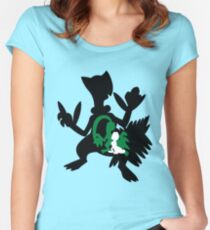 Treecko - Grovyle - Sceptile Women's Fitted Scoop T-Shirt
