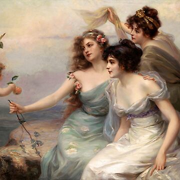 Artwork thumbnail, The Three Graces by Edouard Bisson by xzendor7