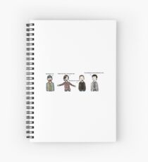 supernatural bday Spiral Notebook