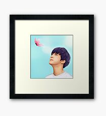 Flutter, flutter Framed Print