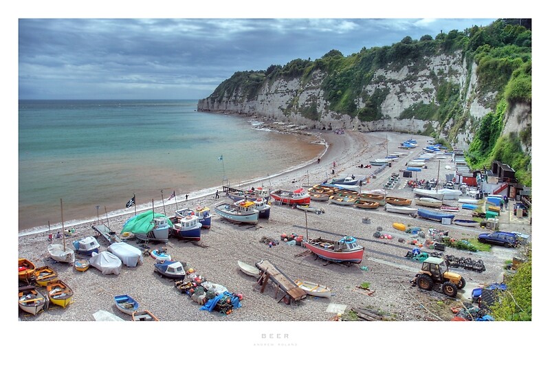 "Beer, Devon" by Andrew Roland Redbubble