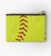 Softball Zipper Pouch