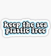 Keep the Sea Plastic Free Sticker