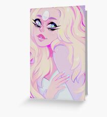 rainbow quartz Greeting Card