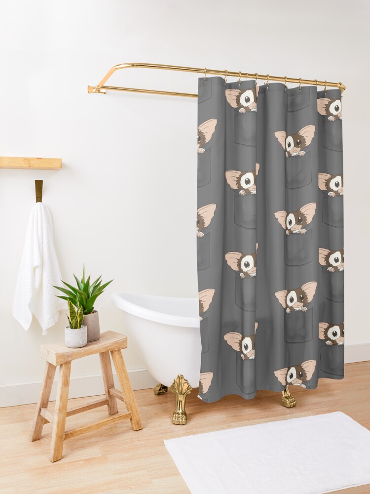 Alternate view of Pocket Monster Shower Curtain