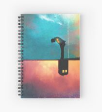 Peace for Lonely Monsters Spiral Notebook