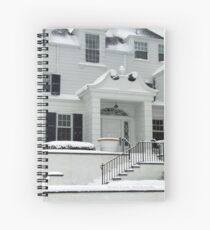 GRAND ENTRANCE WITH SNOW Spiral Notebook