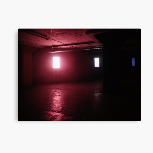 12_series installation at Flux/S: soft halos Canvas Print