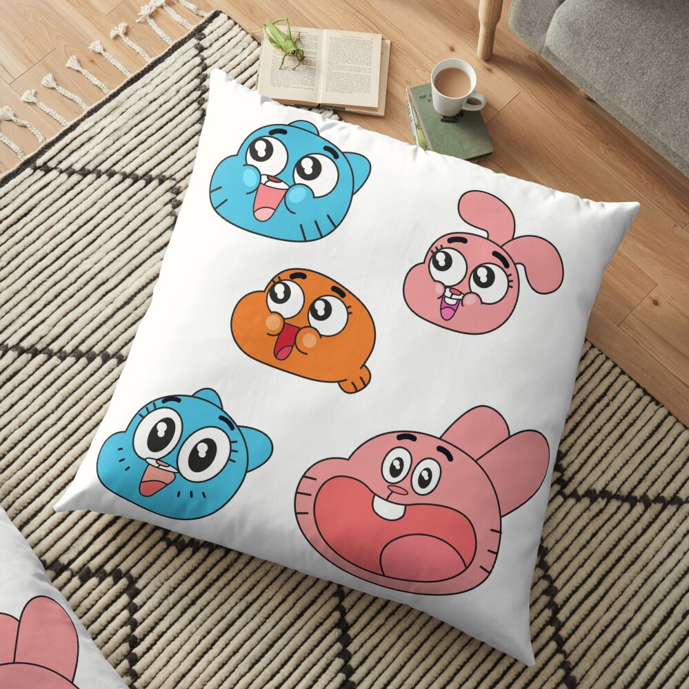 The Amazing World of Gumball Floor Pillow