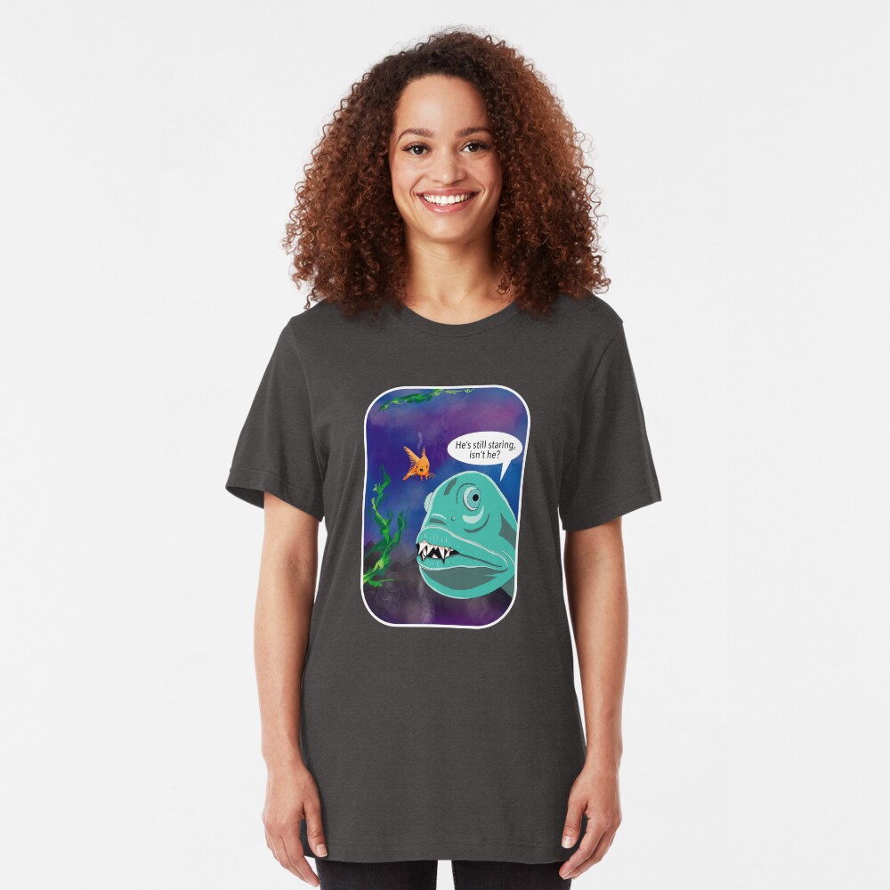 Still staring Slim Fit T-Shirt
