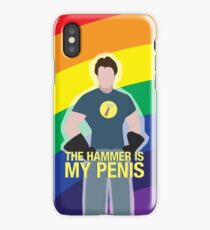the hammer is... iPhone Case