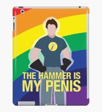 the hammer is... iPad Case/Skin