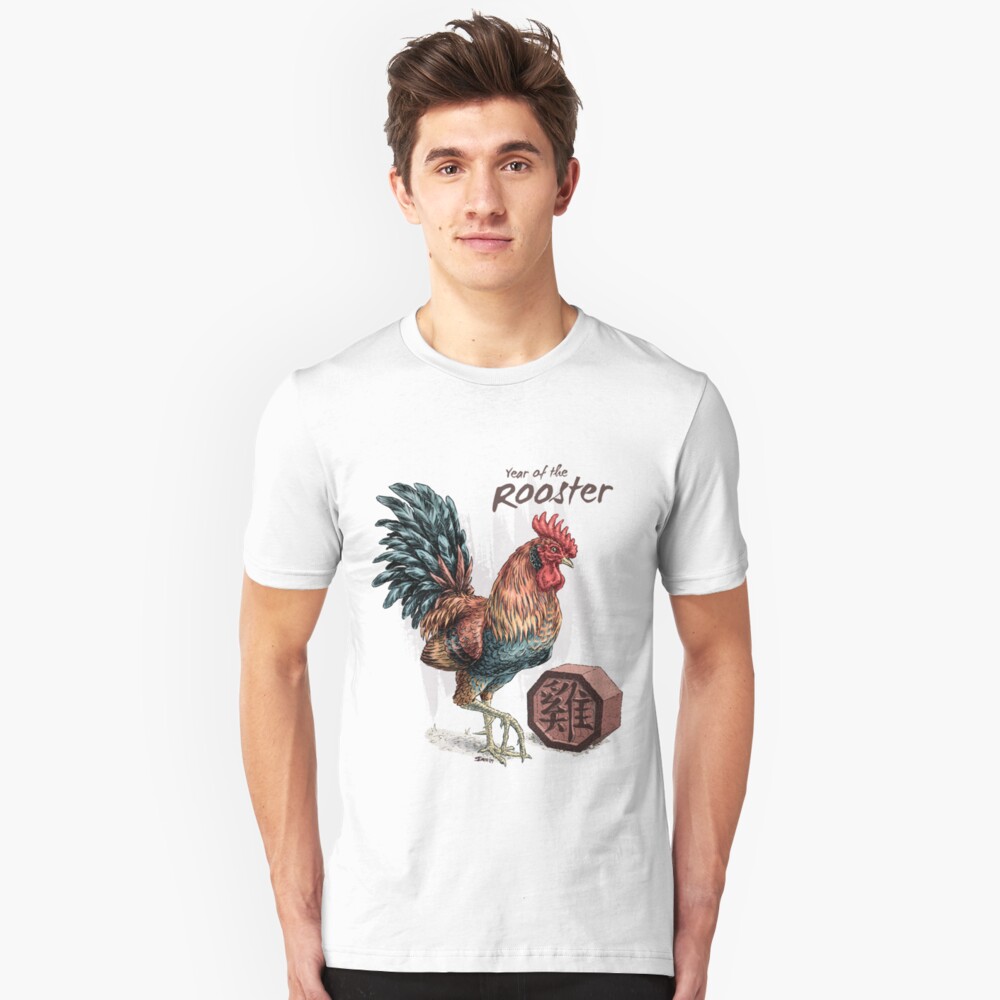 Year of the Rooster Slim Fit T-Shirt