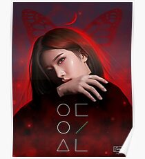 LOONA 이달의 소녀 KIM LIP Fanart - BUTTERFLY Poster