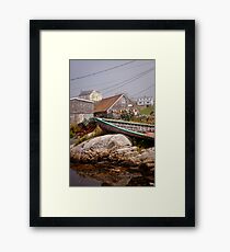 solid bones Framed Print