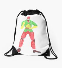 mr terrific Drawstring Bag