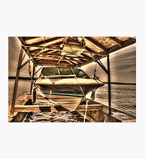Boat out of water Photographic Print