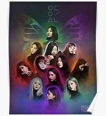 LOONA 이달의 소녀 Fanart - BUTTERFLY (Kpop) Poster