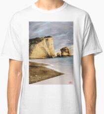Pedra tou Romiou - colour drawing Classic T-Shirt