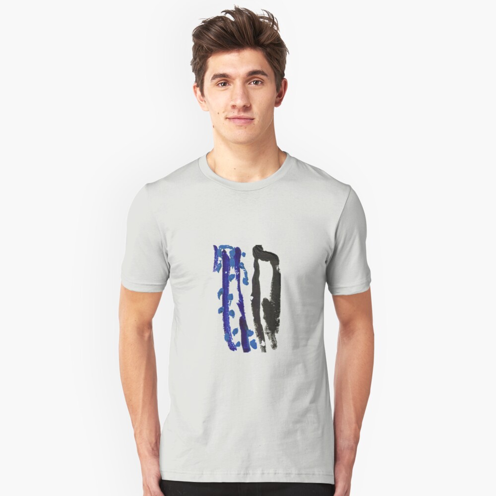 Black & Blue Slim Fit T-Shirt