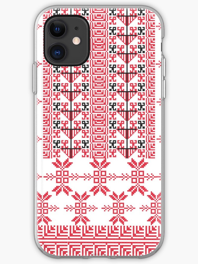 Palestinian Flowers Embroidery iphone 11 case Palestinian Flowers Embroidery iphone 11 case