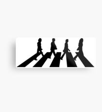 Minimalistic Abbey Road Metal Print