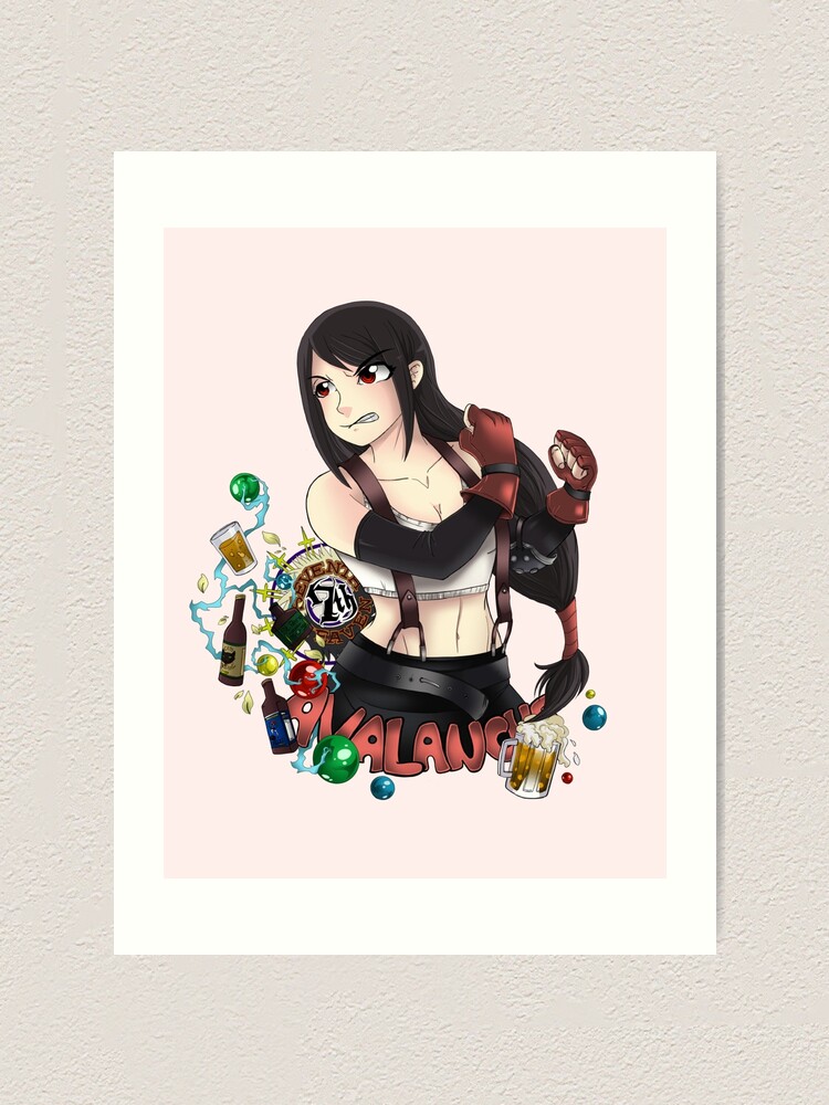 Alternate view of Tifa Art Print