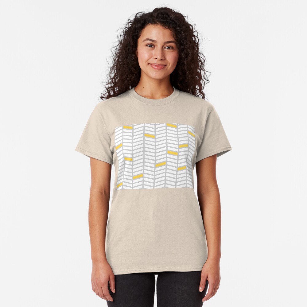 Geometric Pattern: Chevron Classic T-Shirt