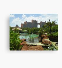 atlantis in summer Canvas Print