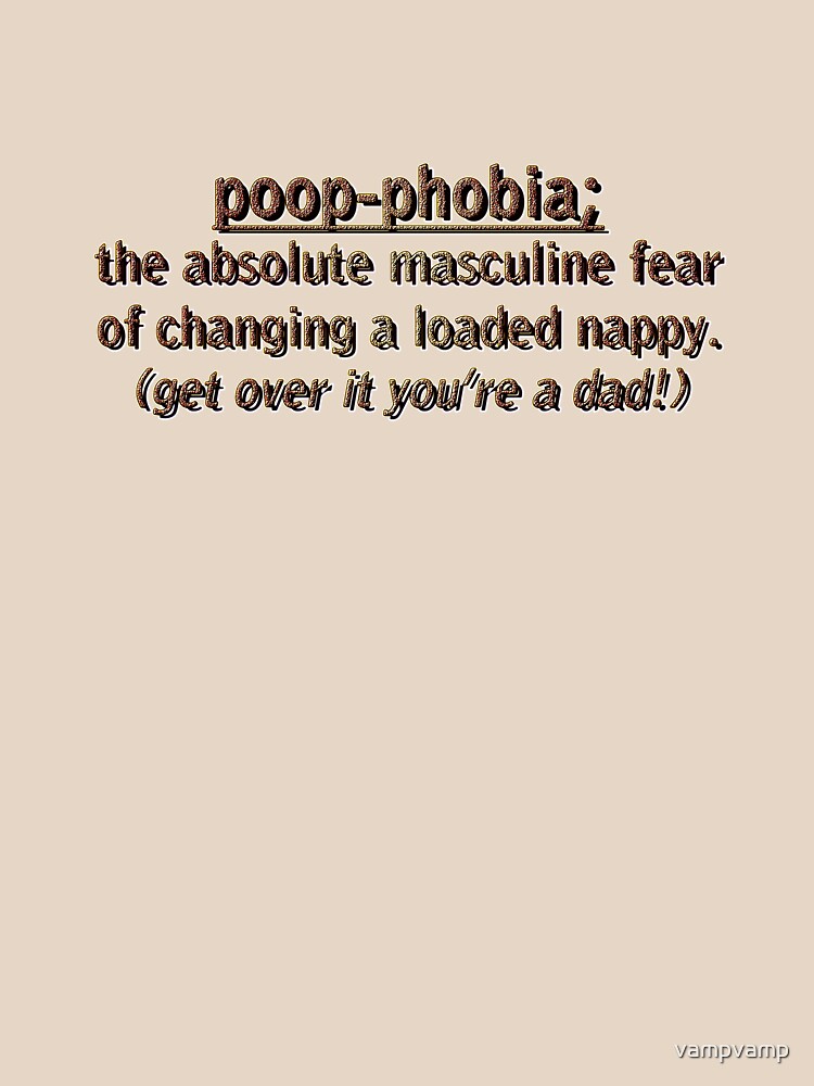 poop-phobia-t-shirt-by-vampvamp-redbubble