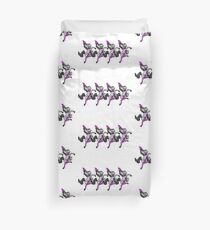 Can Can Horses Duvet Cover