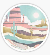 Desert Sun Sticker