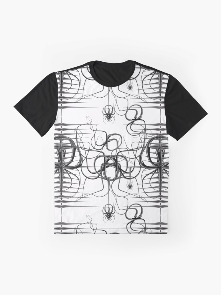 Alternate view of Mathengyger Mother of Spiders Graphic T-Shirt