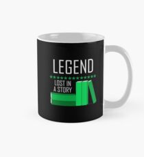 Buchleselegende (grün) Tasse (Standard)