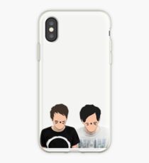 Dan & Phil - Cartoon Faces iPhone Case